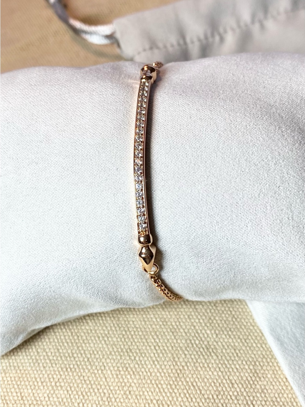 Kendra Scott Ott Adjustable Chain Bracelet in Rose Gold - Brand New Condition! - Picture 4 of 6